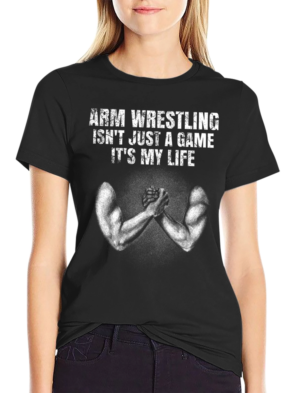 Arm Wrestling Its My Life T-Shirt