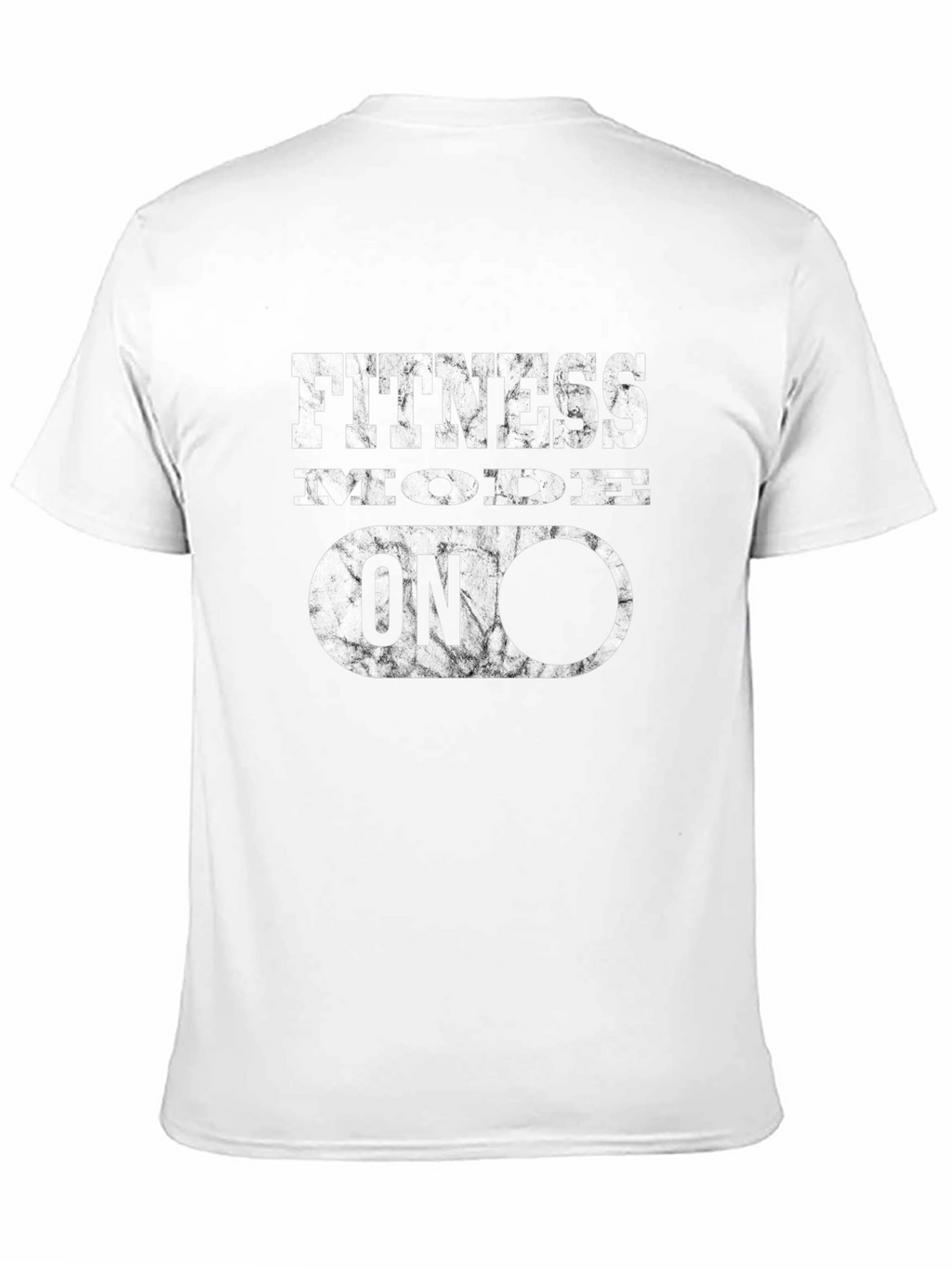 Fitness Mode On Black Graphic T-Shirt