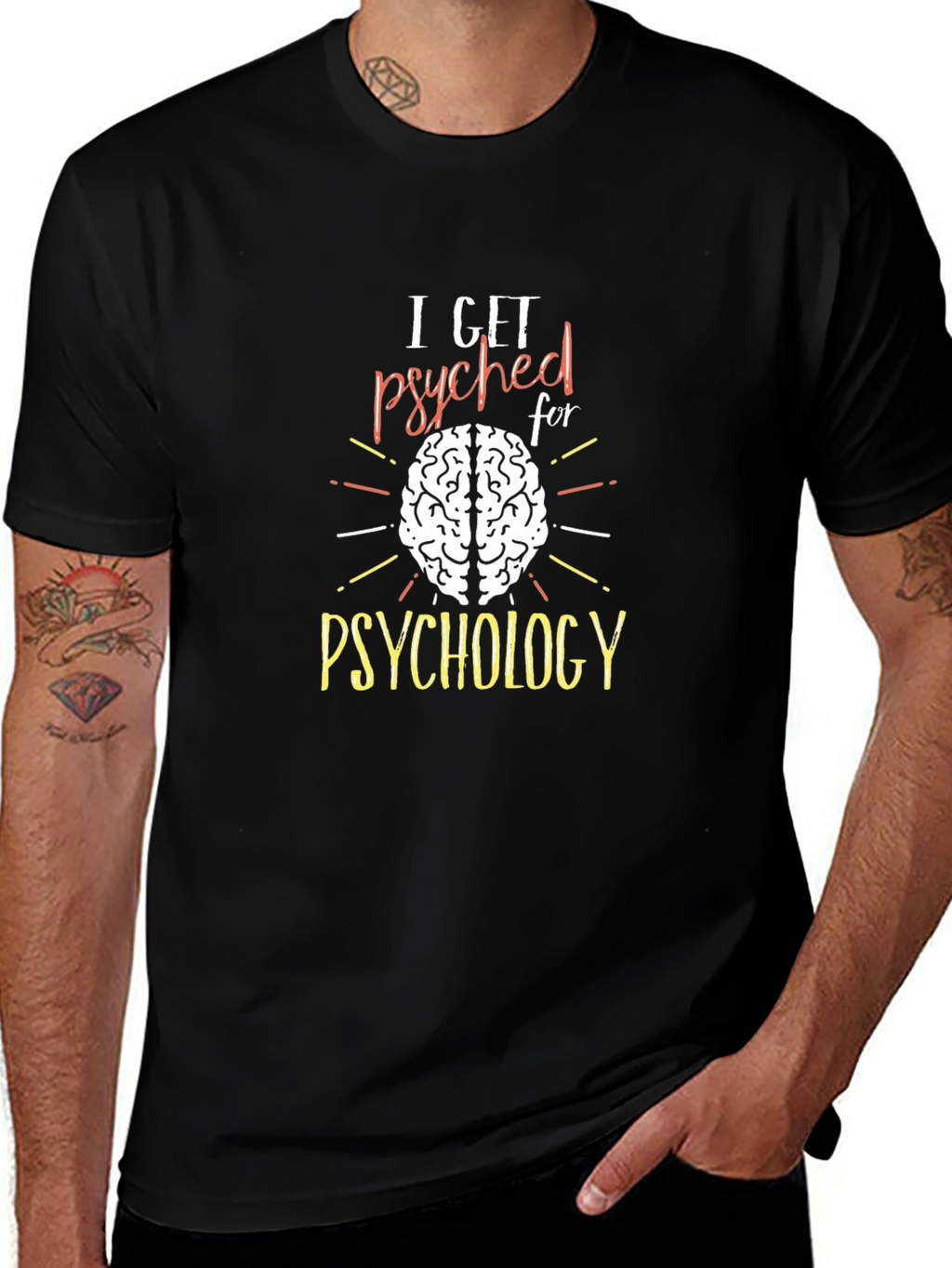 I Get Psyched For Psychology Tee