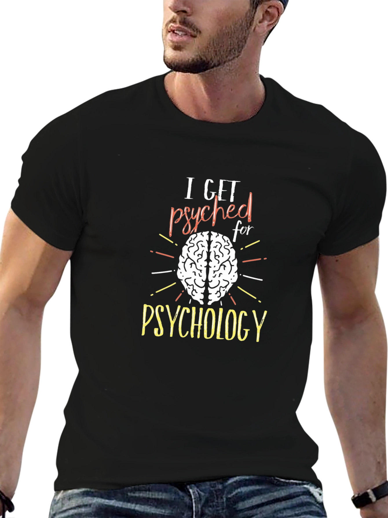 I Get Psyched For Psychology Tee