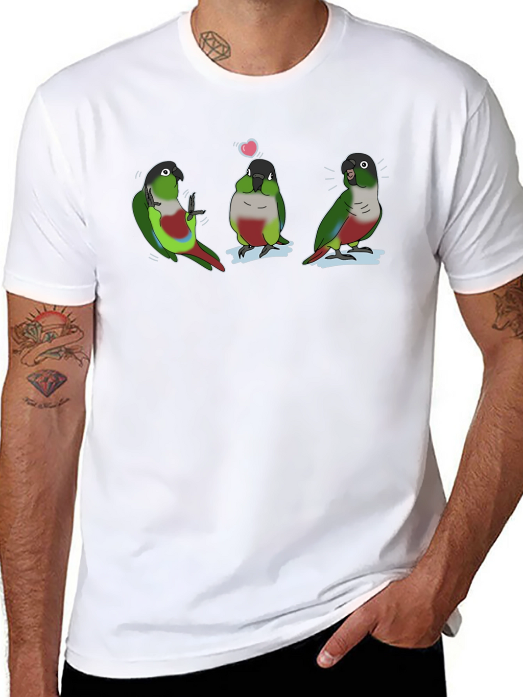 Cute Conure Parrot T-Shirt - Unique Bird Lover Gift