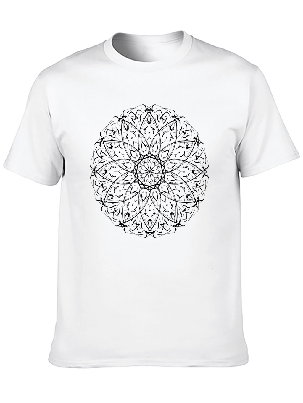 Mandala Graphic Black T-Shirt