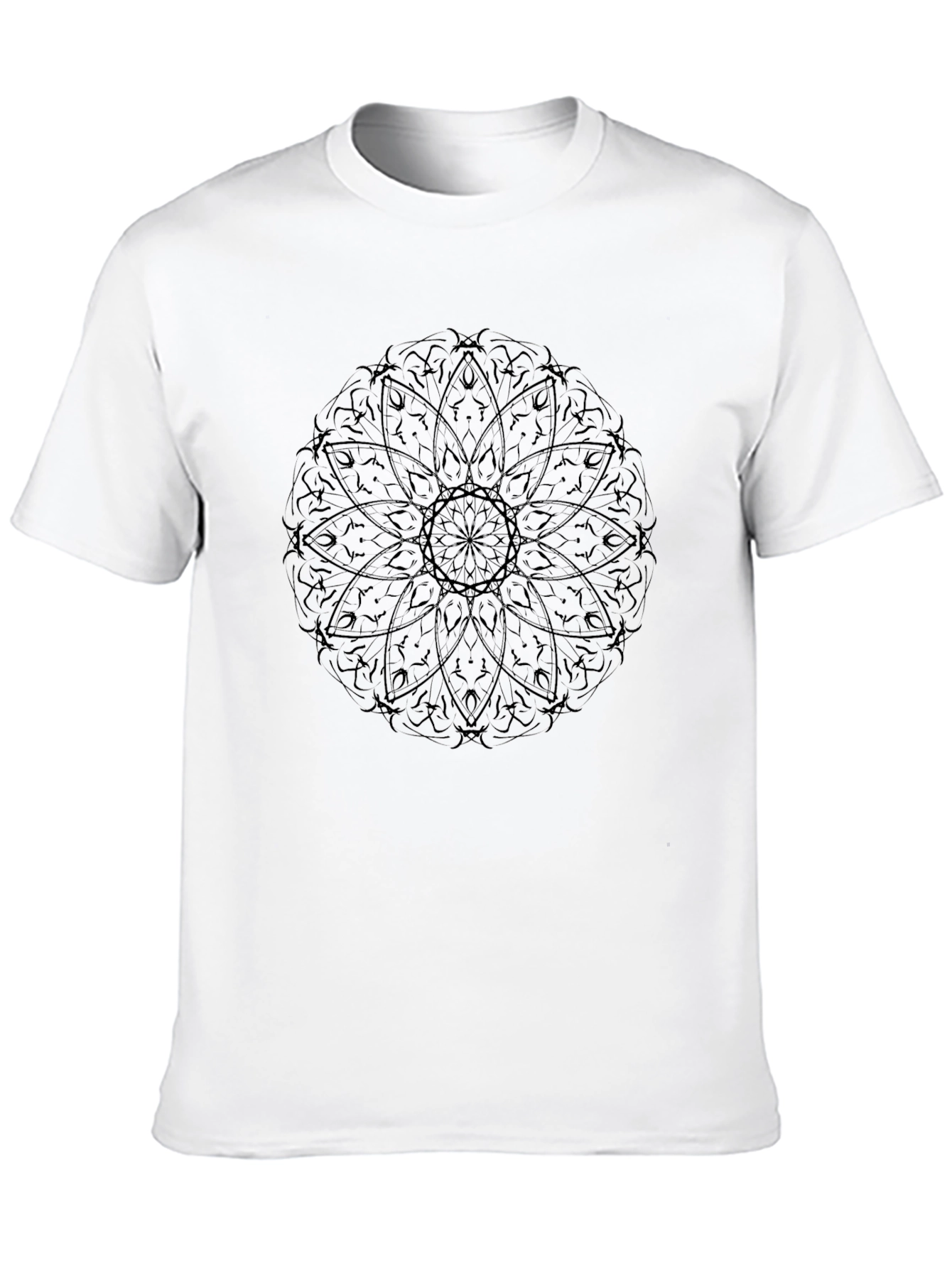 Mandala Graphic Black T-Shirt