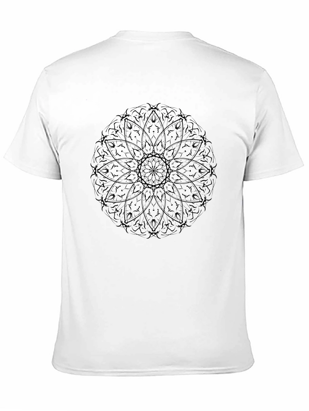 Mandala Graphic Black T-Shirt