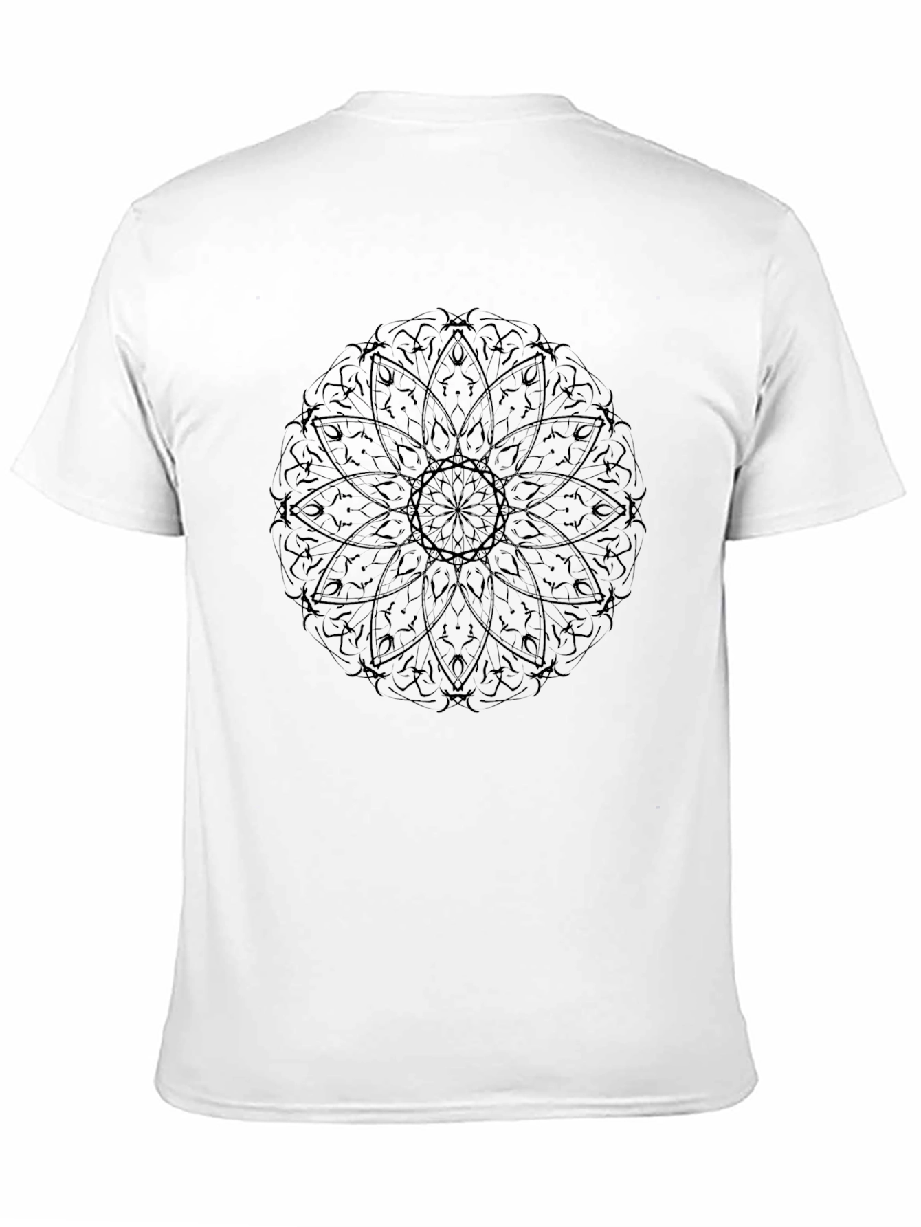 Mandala Graphic Black T-Shirt