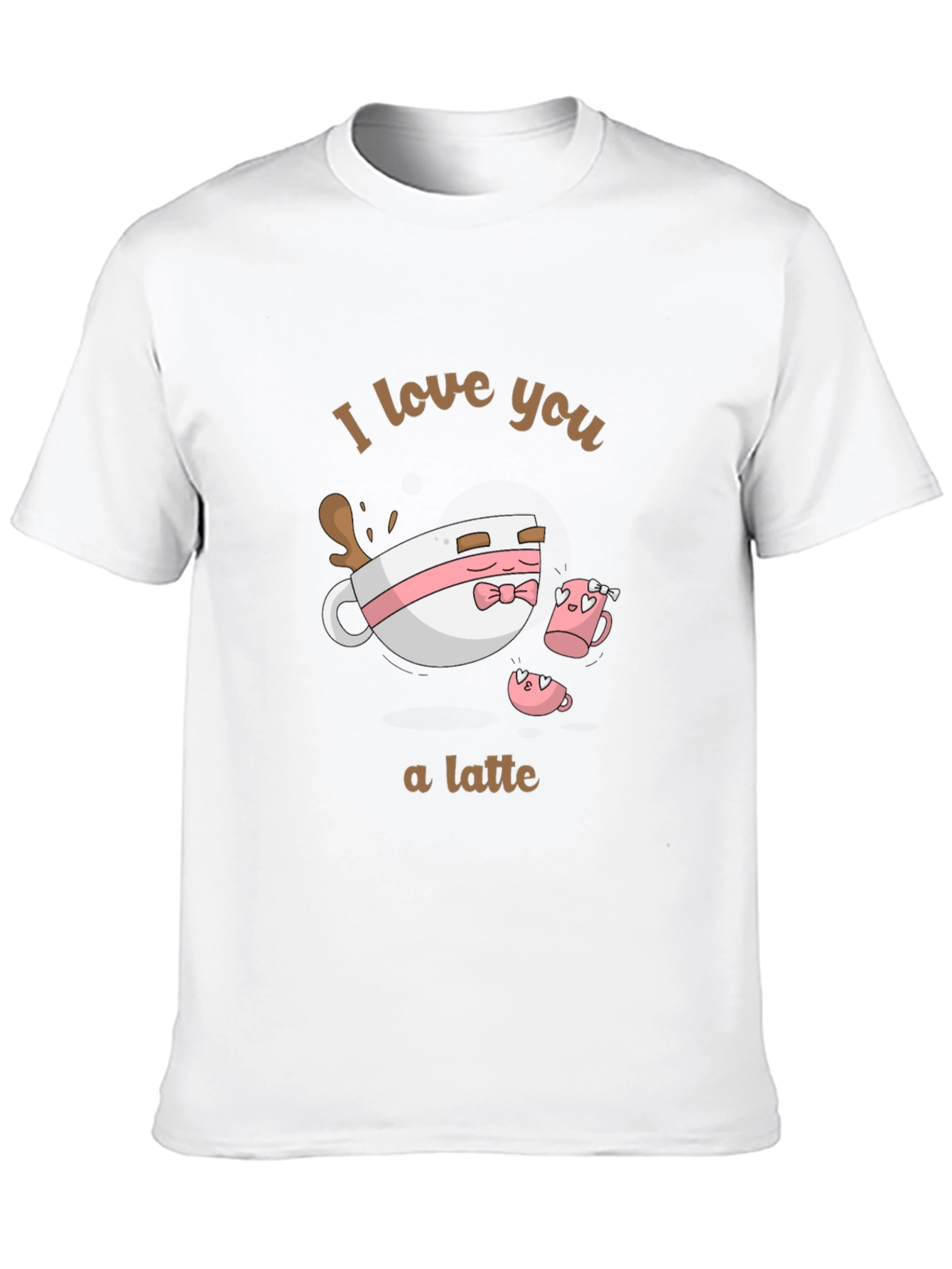 I Love You a Latte Graphic T-Shirt