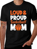 Loud & Proud Basketball Mom Graphic Tee