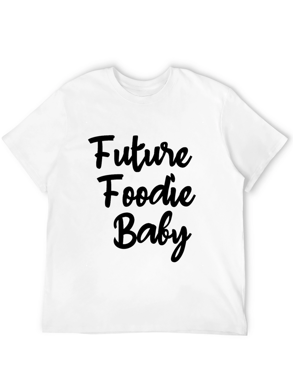 Future Foodie Baby Black T-Shirt