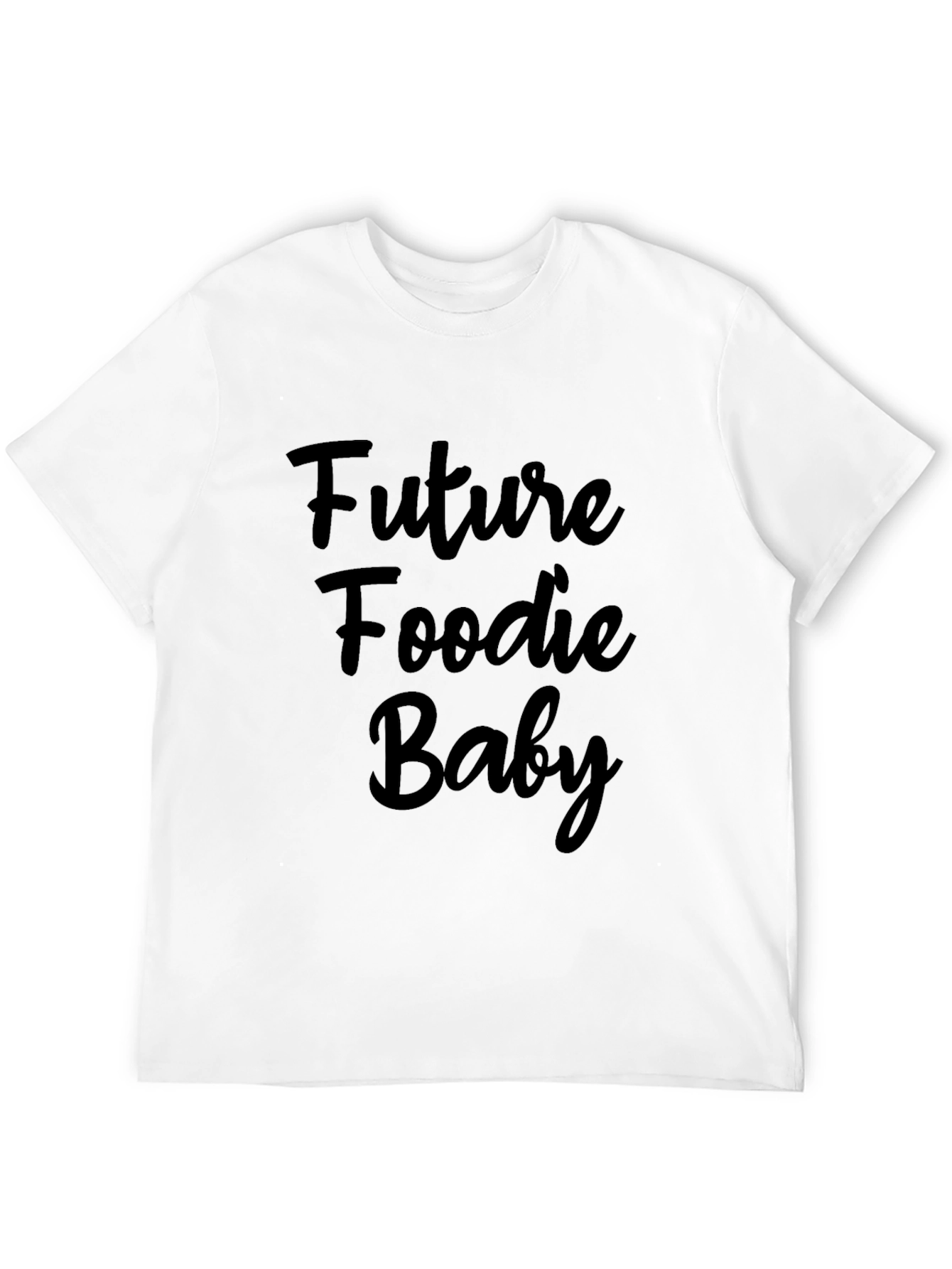 Future Foodie Baby Black T-Shirt