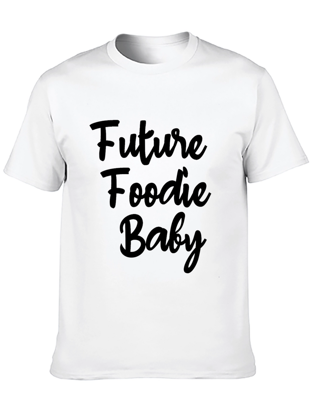 Future Foodie Baby Black T-Shirt