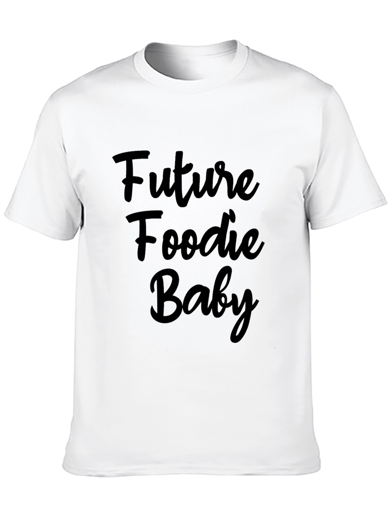 Future Foodie Baby Black T-Shirt