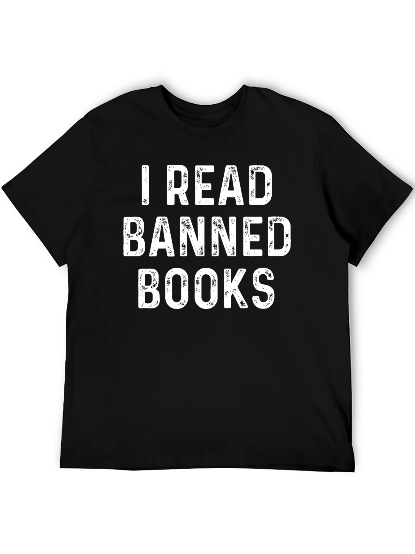 I Read Banned Books Black T-Shirt