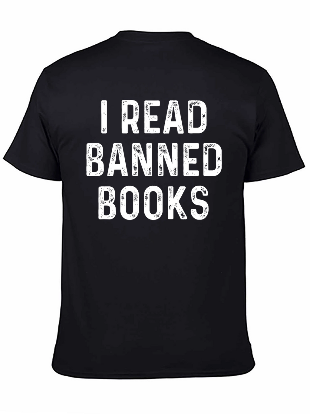 I Read Banned Books Black T-Shirt