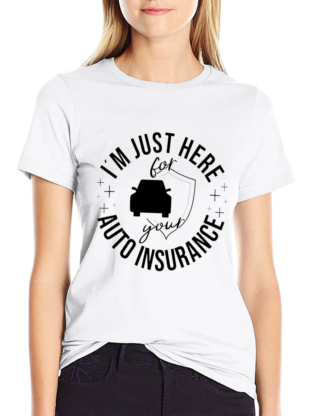 Funny Auto Insurance Graphic Tee
