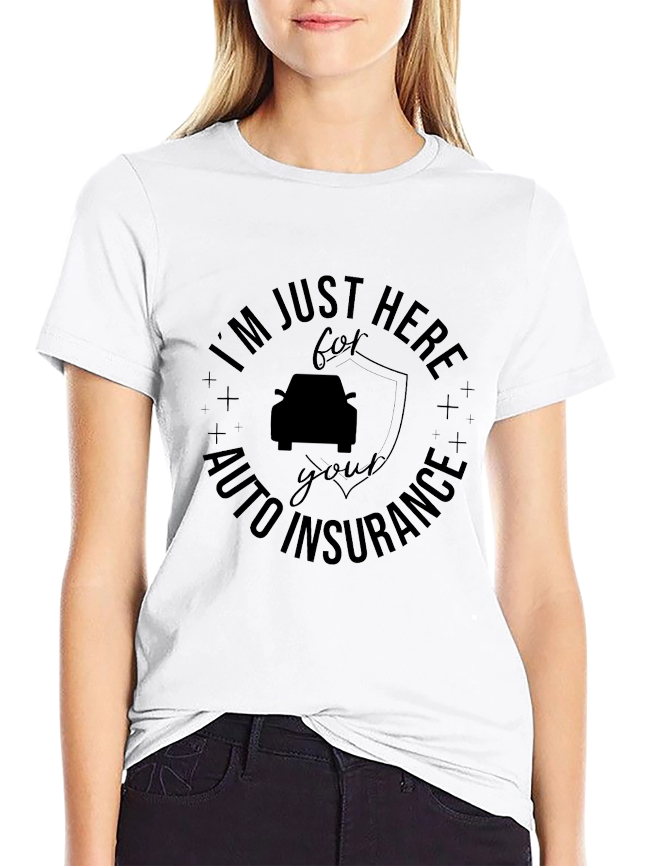 Funny Auto Insurance Graphic Tee