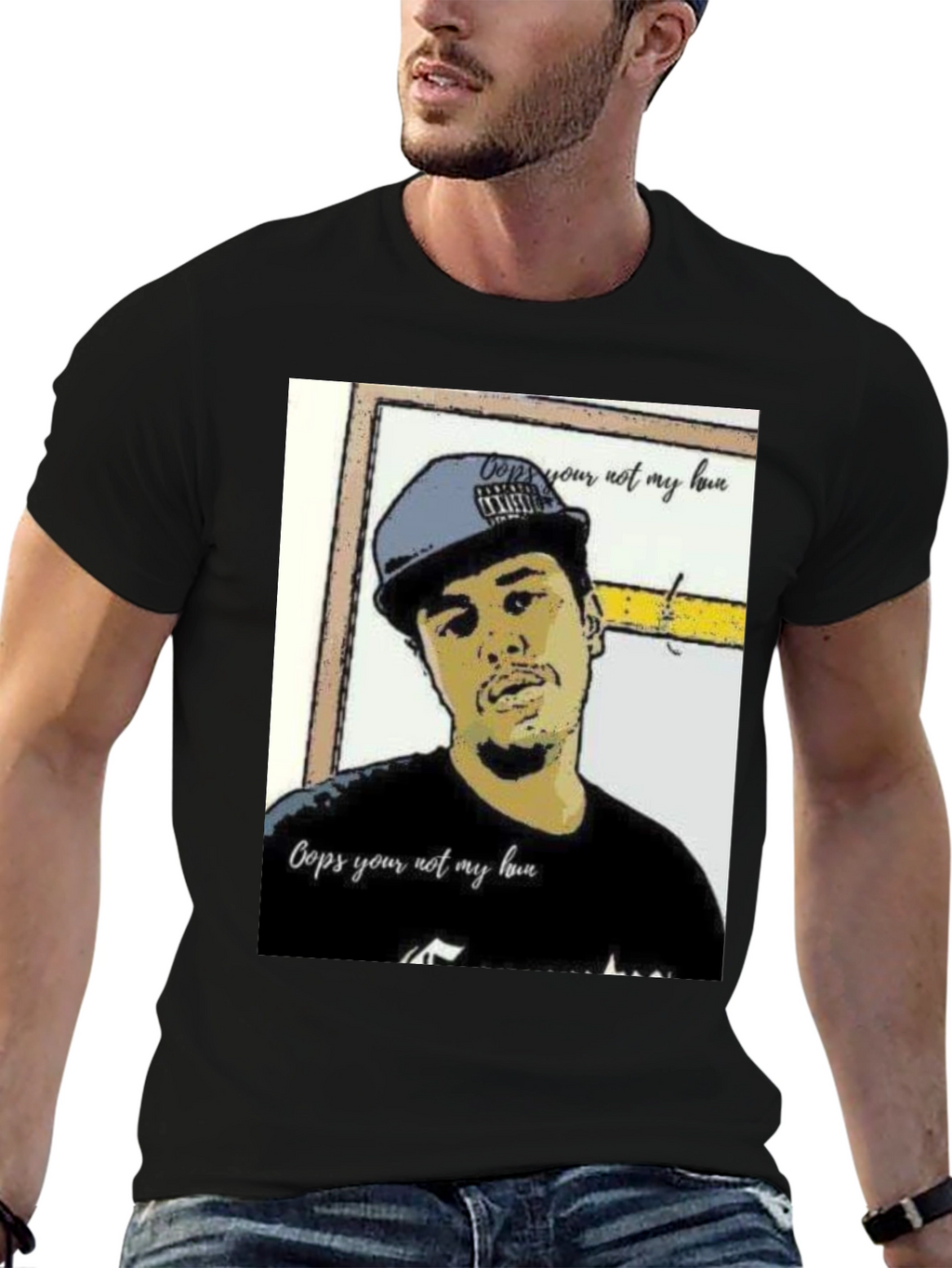 Cops Your Not My Homie Graphic Tee
