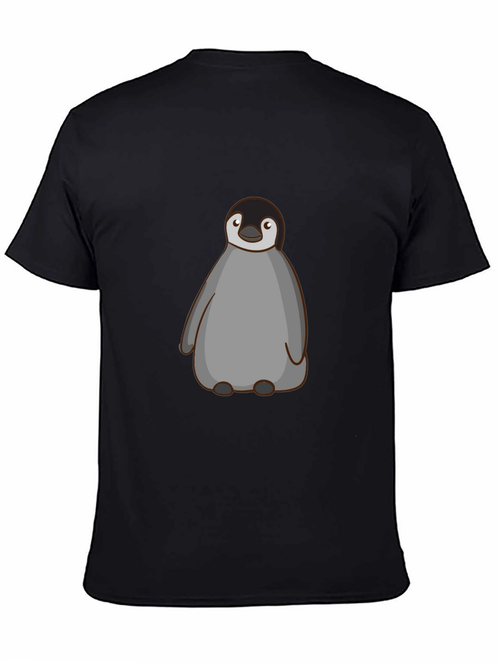 Penguin Graphic Black T-Shirt