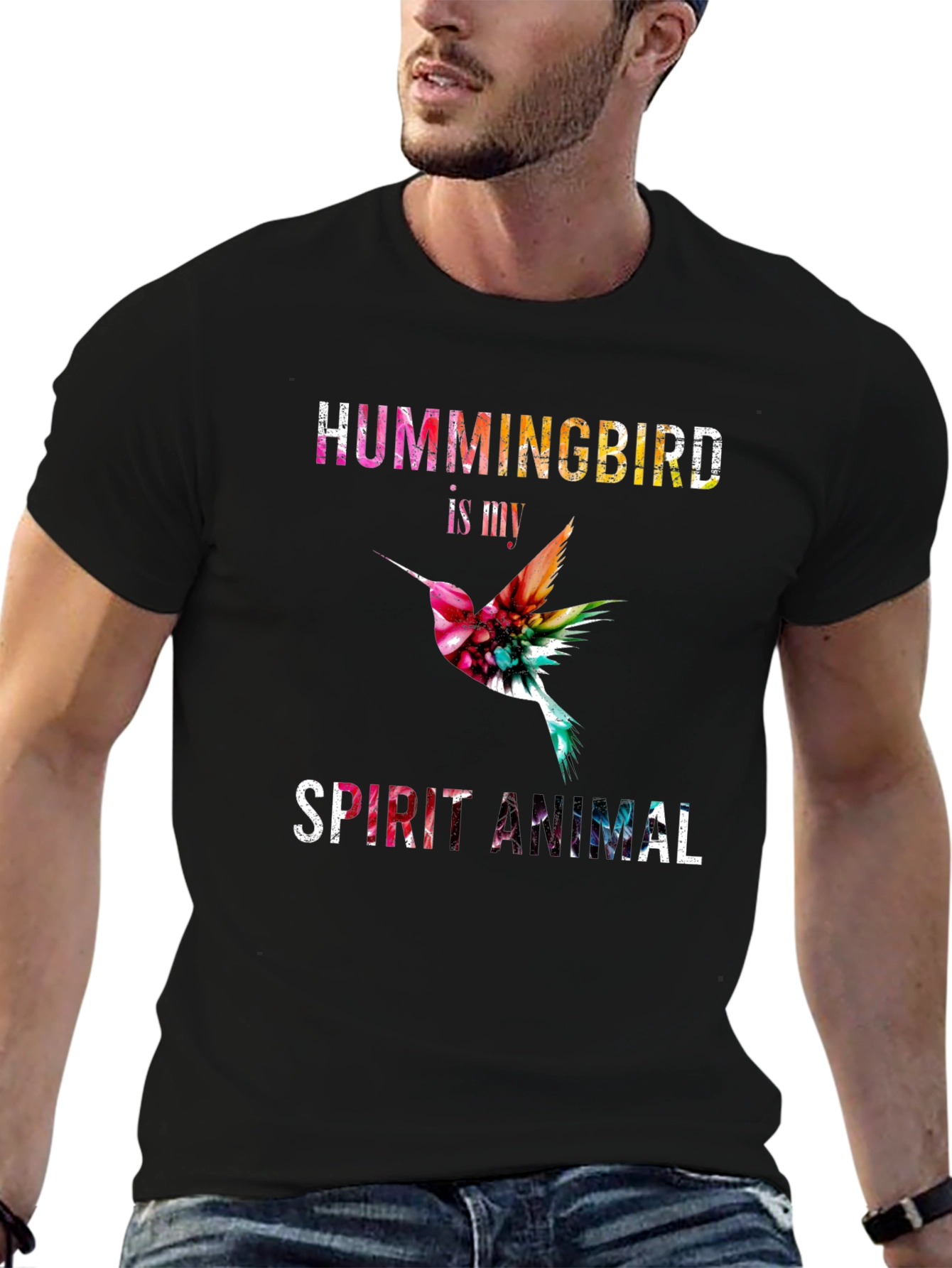 Hummingbird Spirit Animal Graphic Tee