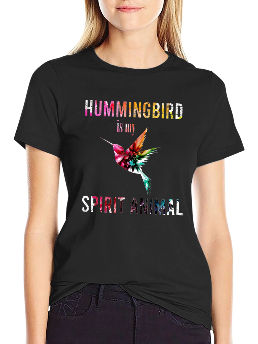 Hummingbird Spirit Animal Graphic Tee