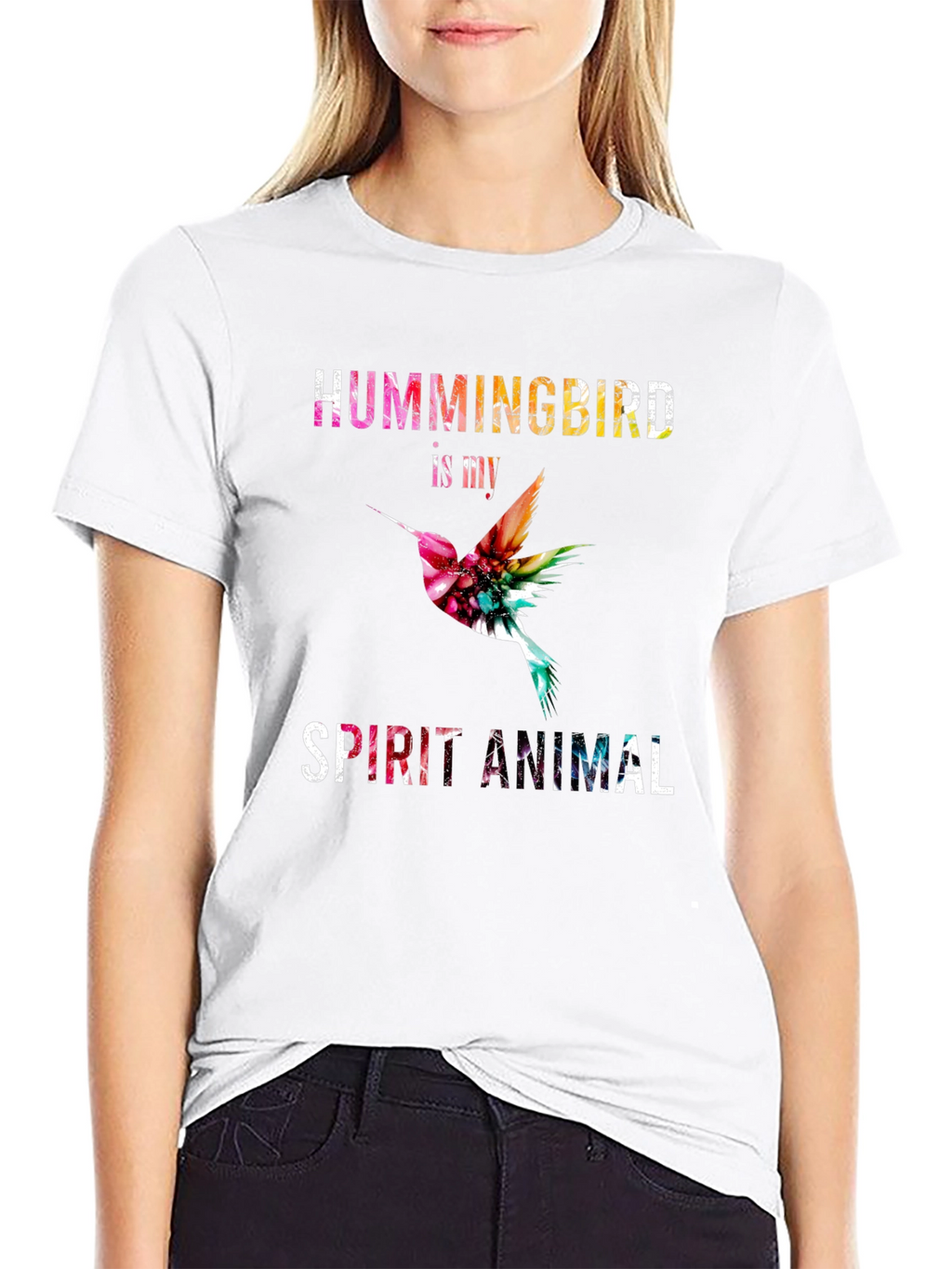 Hummingbird Spirit Animal Graphic Tee
