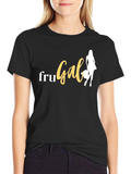 FruGal Graphic T-Shirt - Stylish Womens Tee