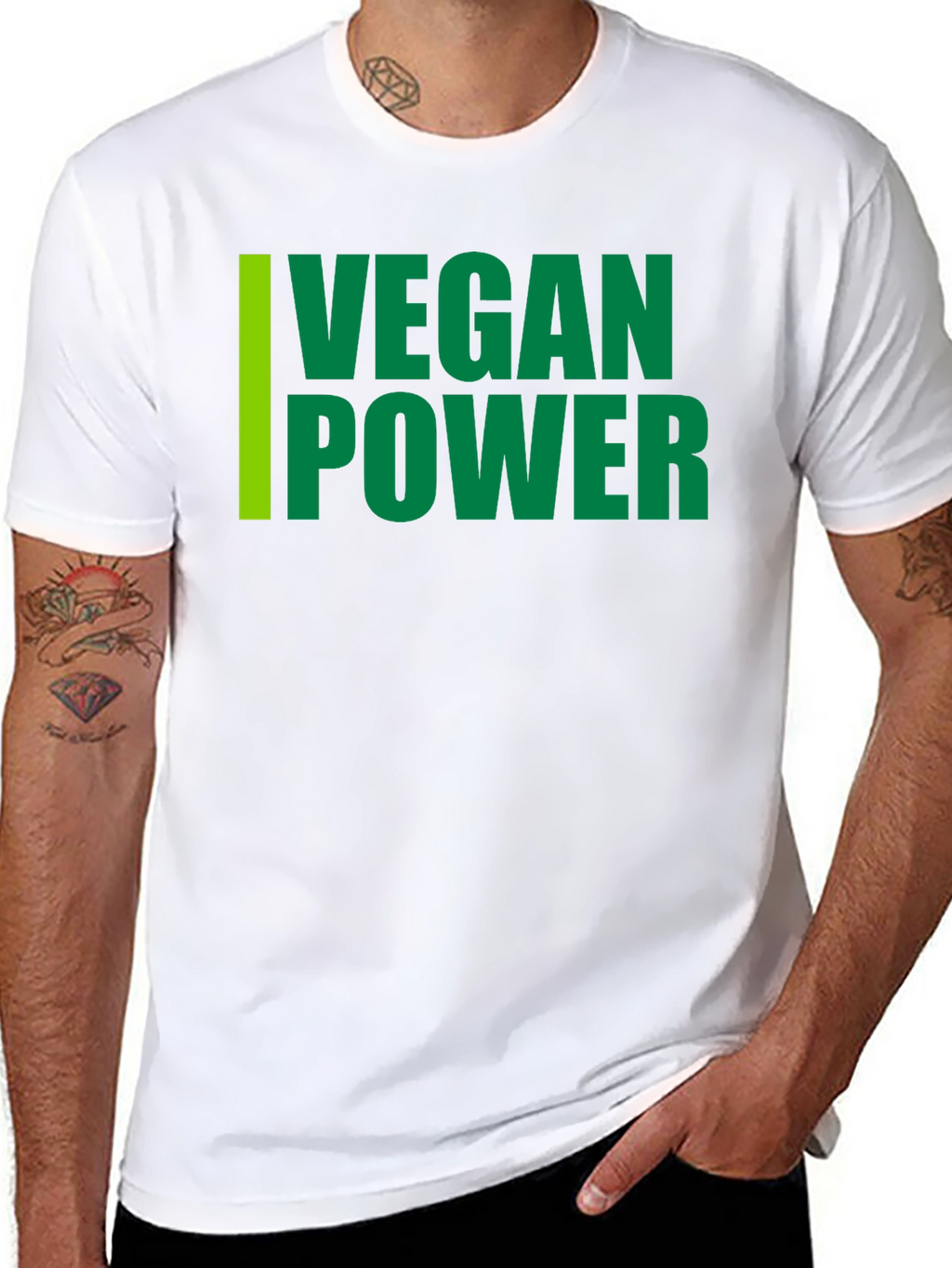 Vegan Power T-Shirt - Eco Friendly Style