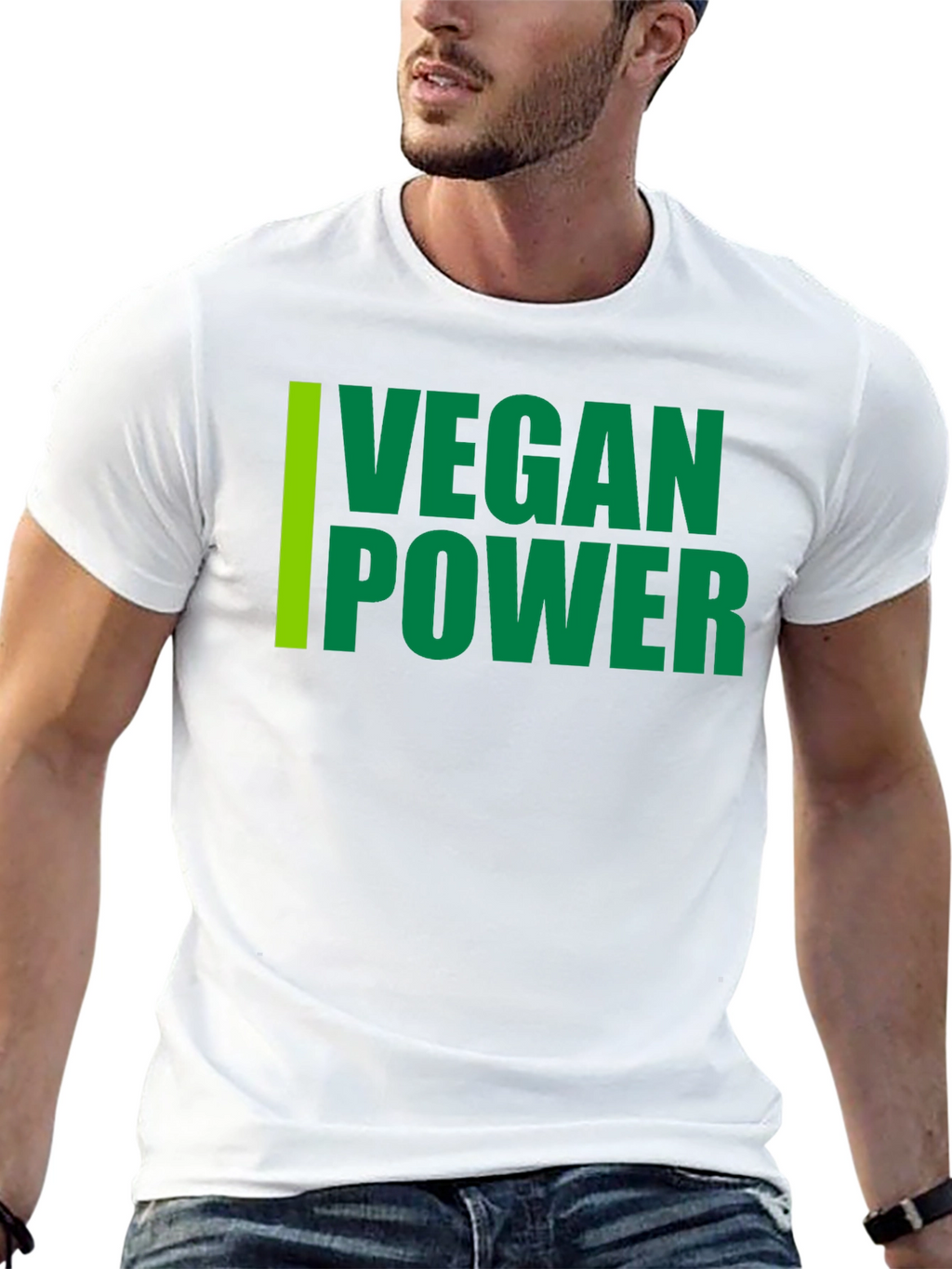 Vegan Power T-Shirt - Eco Friendly Style