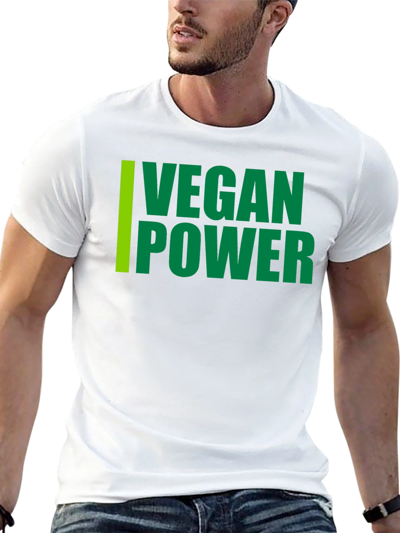 Vegan Power T-Shirt - Eco Friendly Style