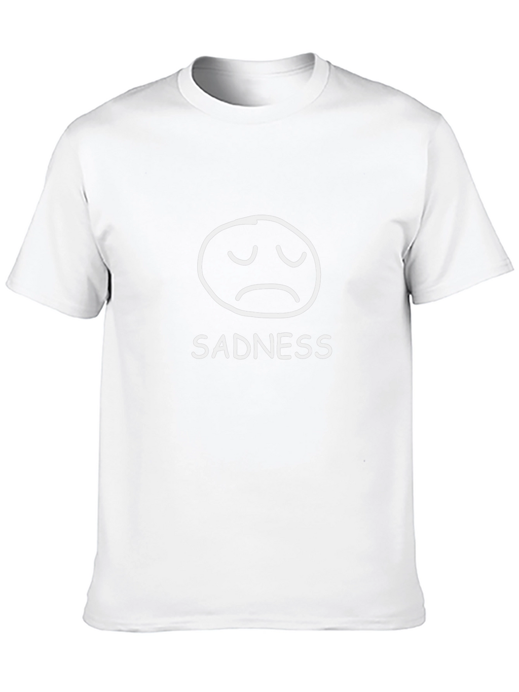 Sadness Graphic Tee - Unisex Crew Neck T-Shirt