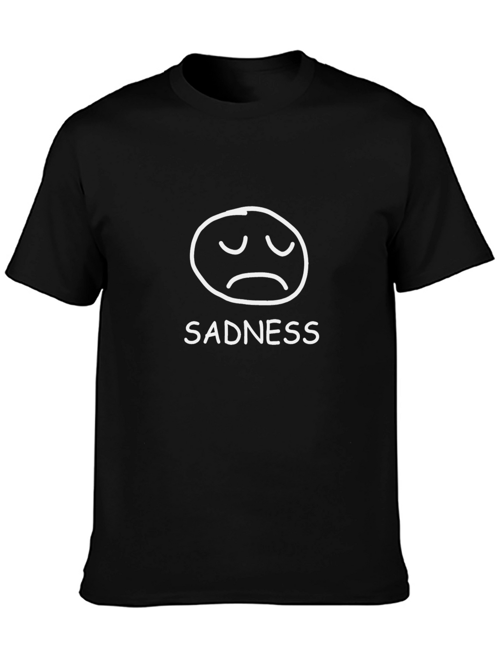Sadness Graphic Tee - Unisex Crew Neck T-Shirt