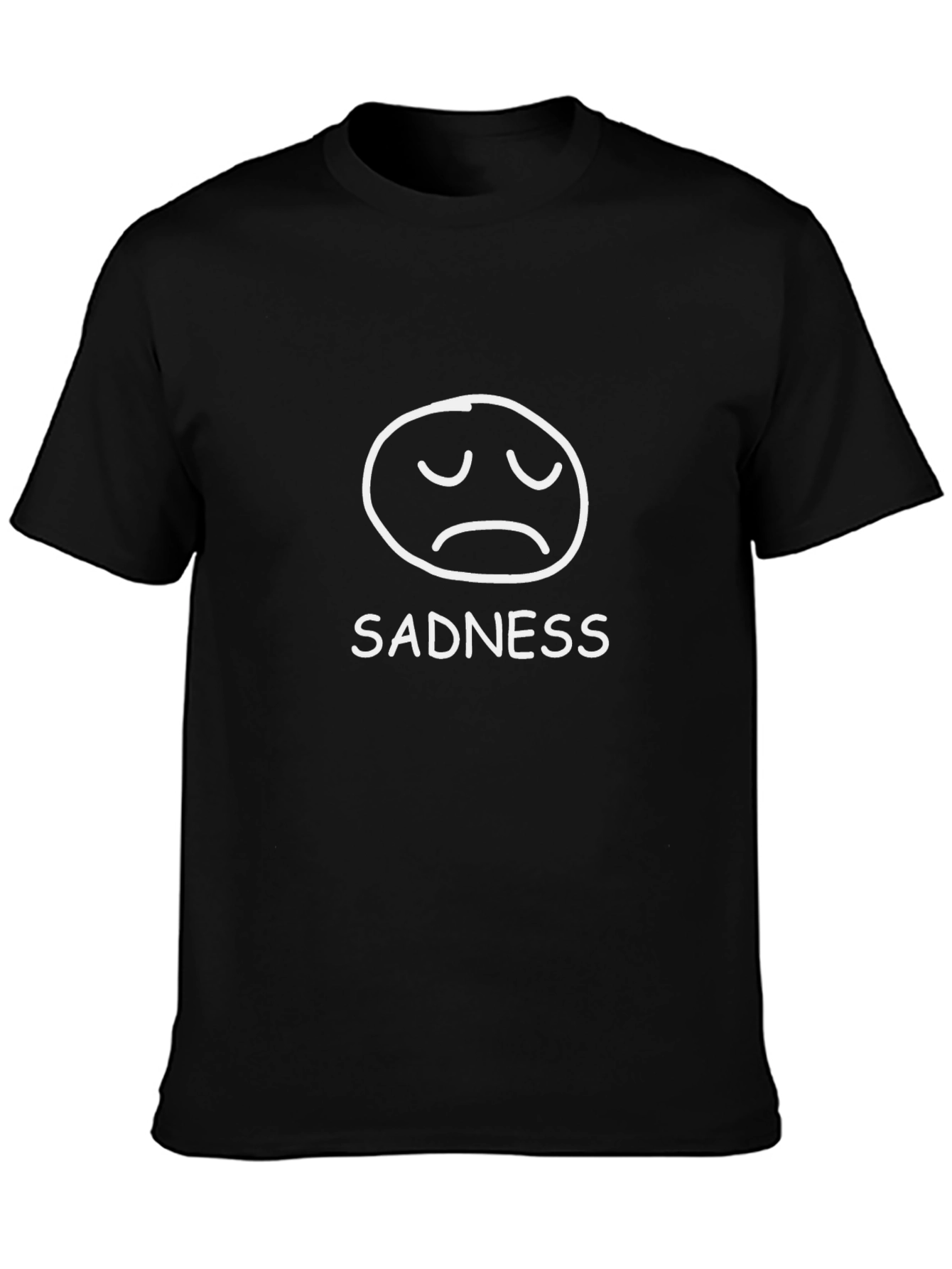 Sadness Graphic Tee - Unisex Crew Neck T-Shirt