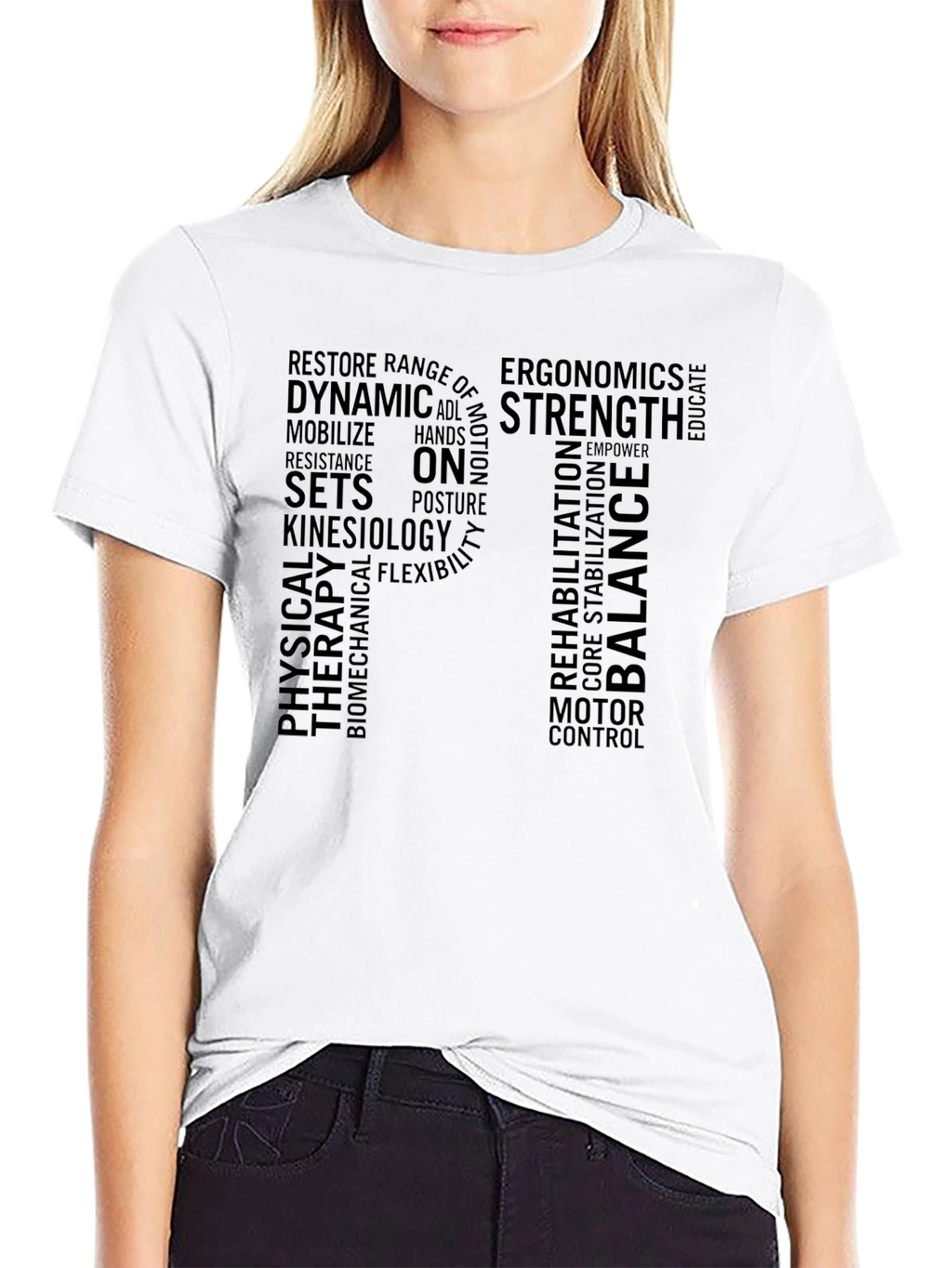 PT Physical Therapy Black T-Shirt