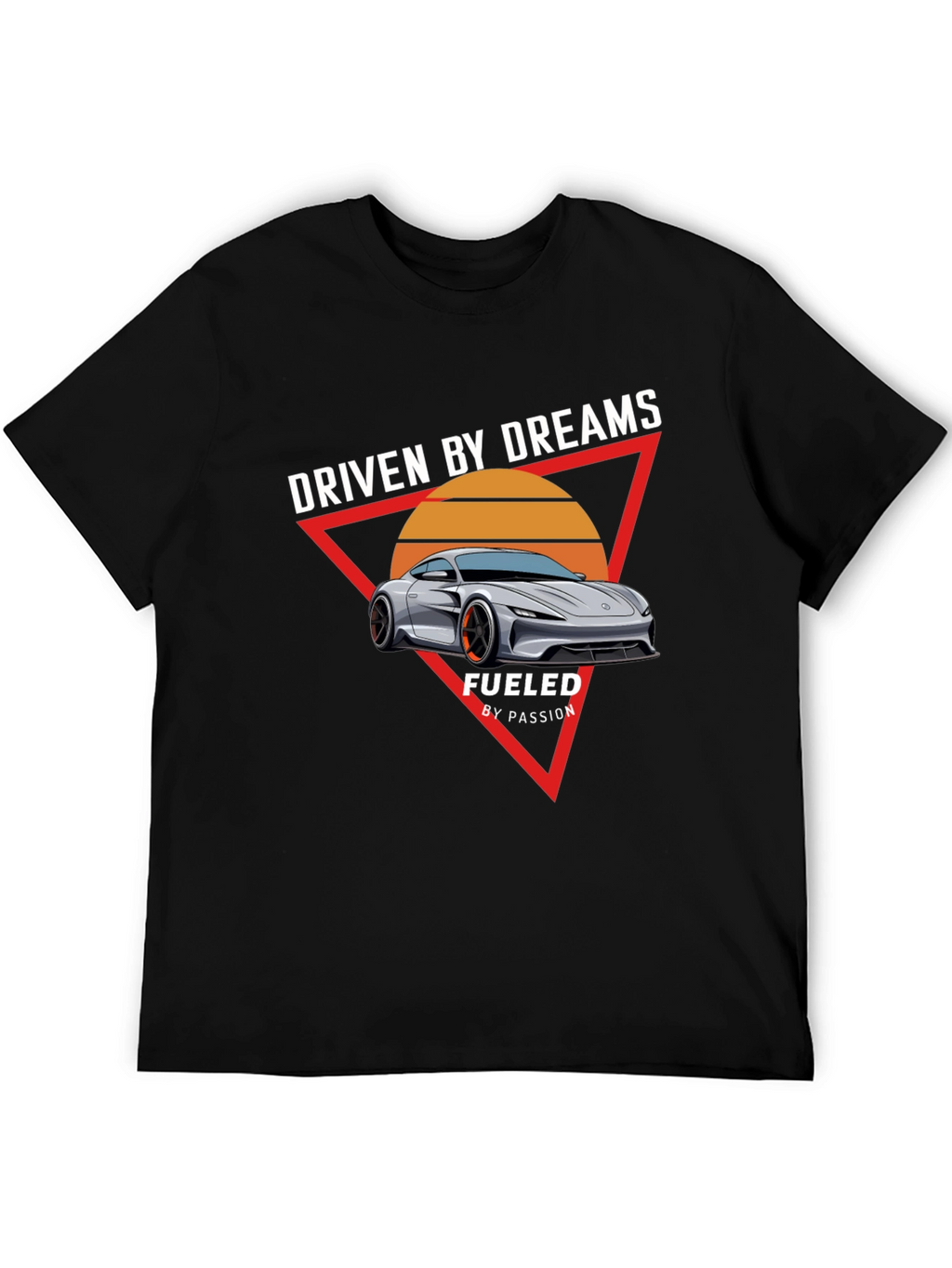Driven by Dreams Graphic Tee - Black T-Shirt