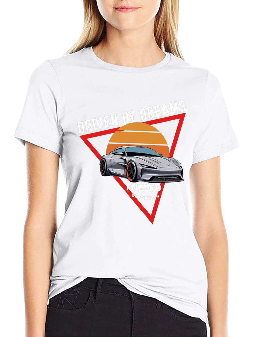 Driven by Dreams Graphic Tee - Black T-Shirt