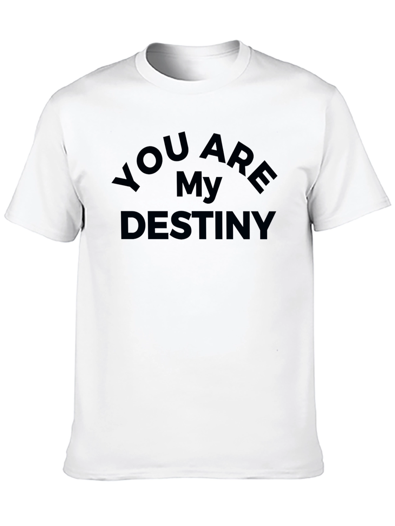 You Are My Destiny Graphic Tee - Black