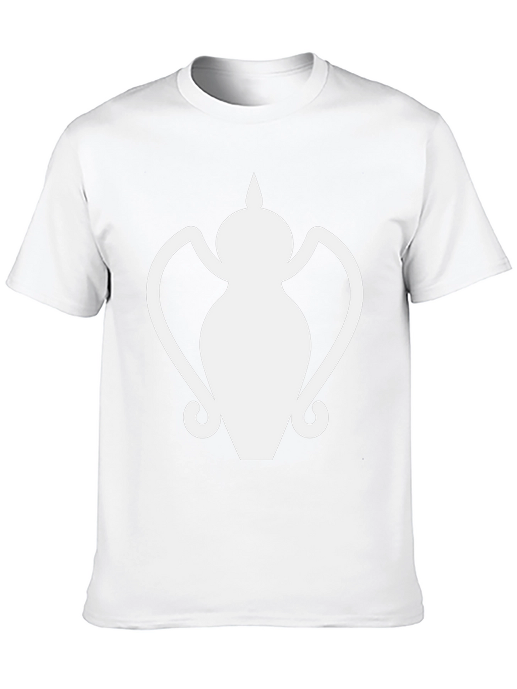 Vase Graphic Tee - Minimalist Black T-Shirt