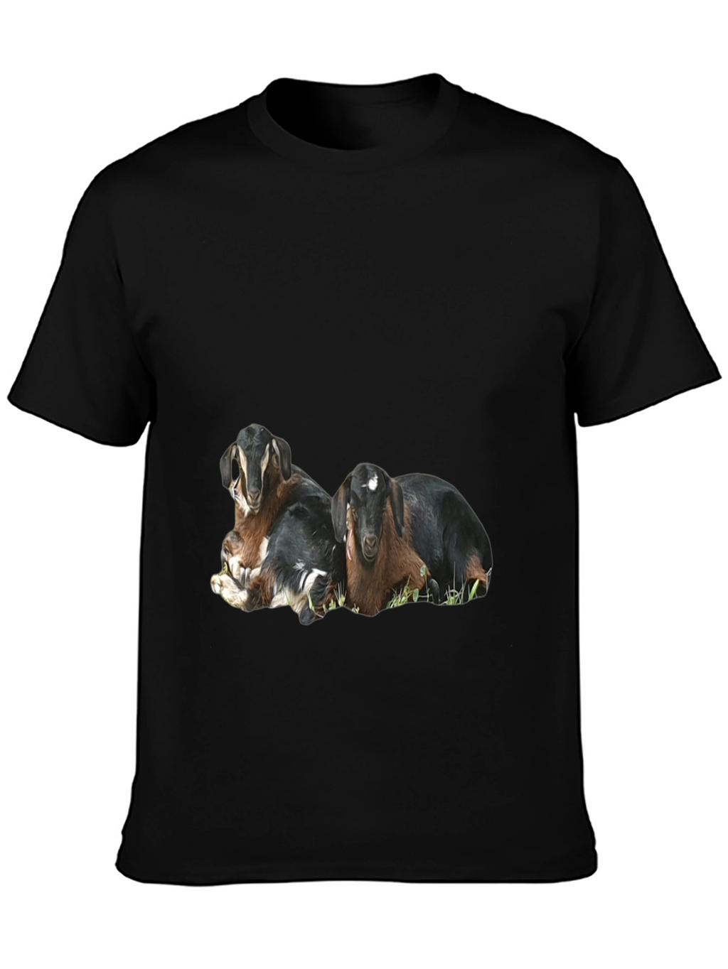 Goat Graphic Black T-Shirt