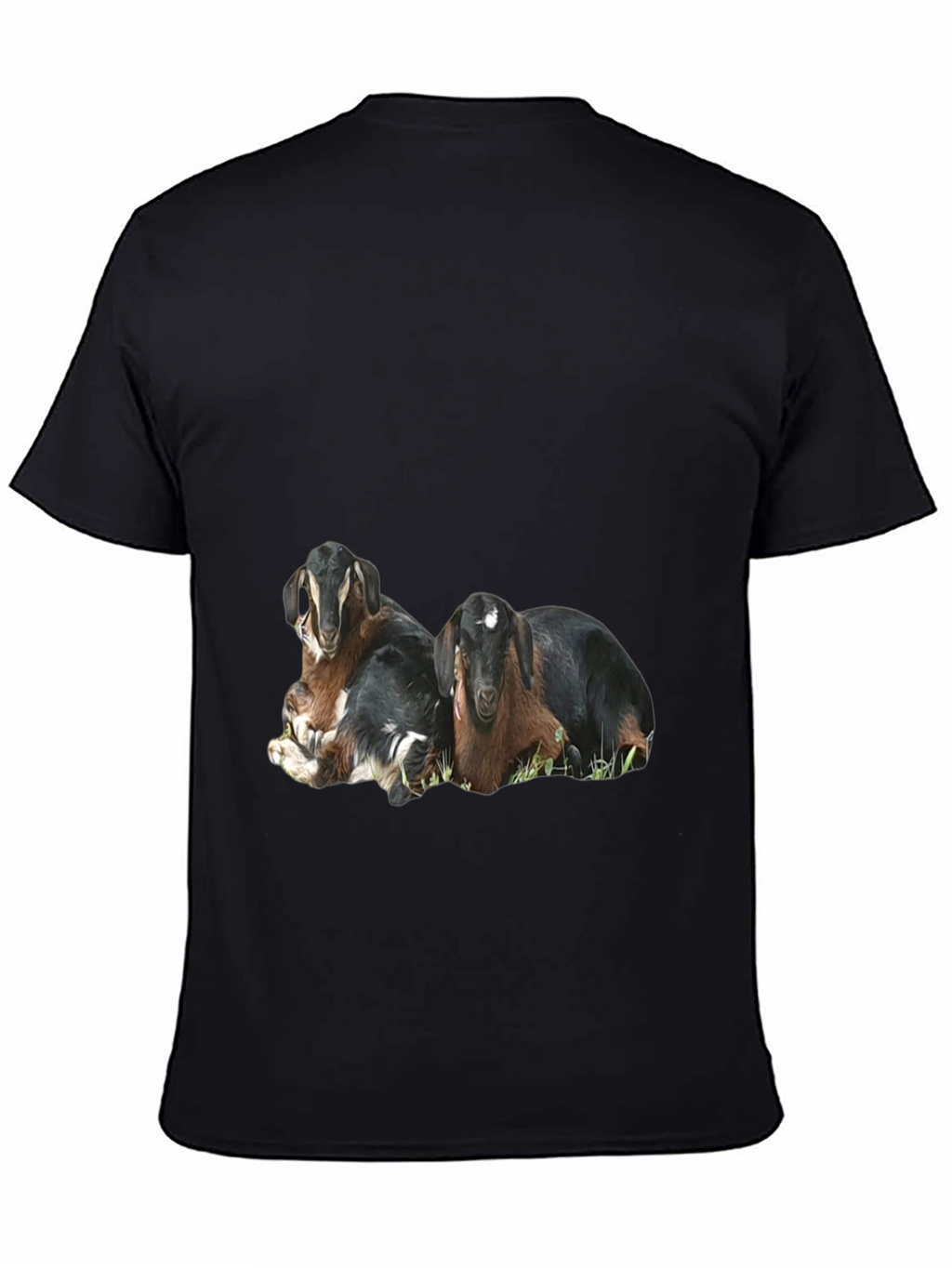 Goat Graphic Black T-Shirt