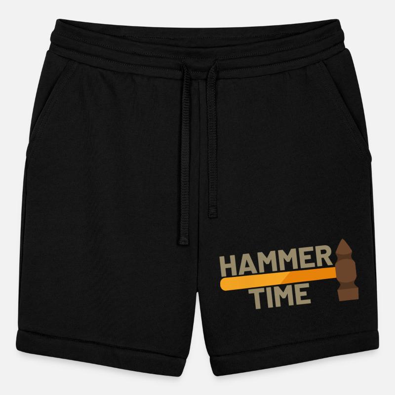 Abstract Hammer Time Typography Design