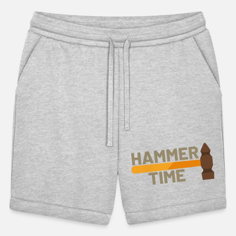 Abstract Hammer Time Typography Design
