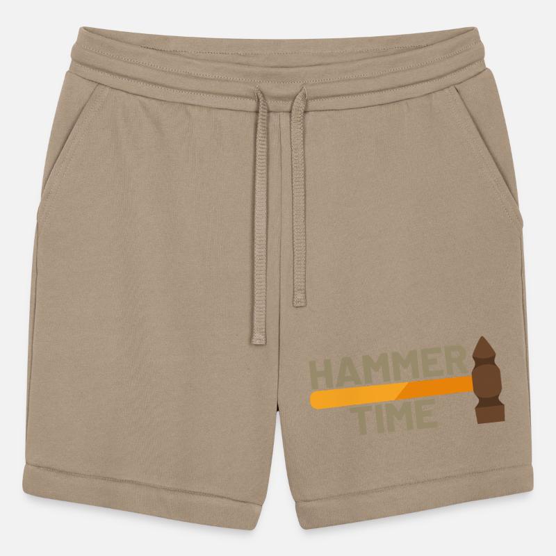 Abstract Hammer Time Typography Design