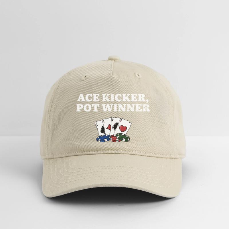 Ace Kicker Pot Winner Poker Card Games Poker