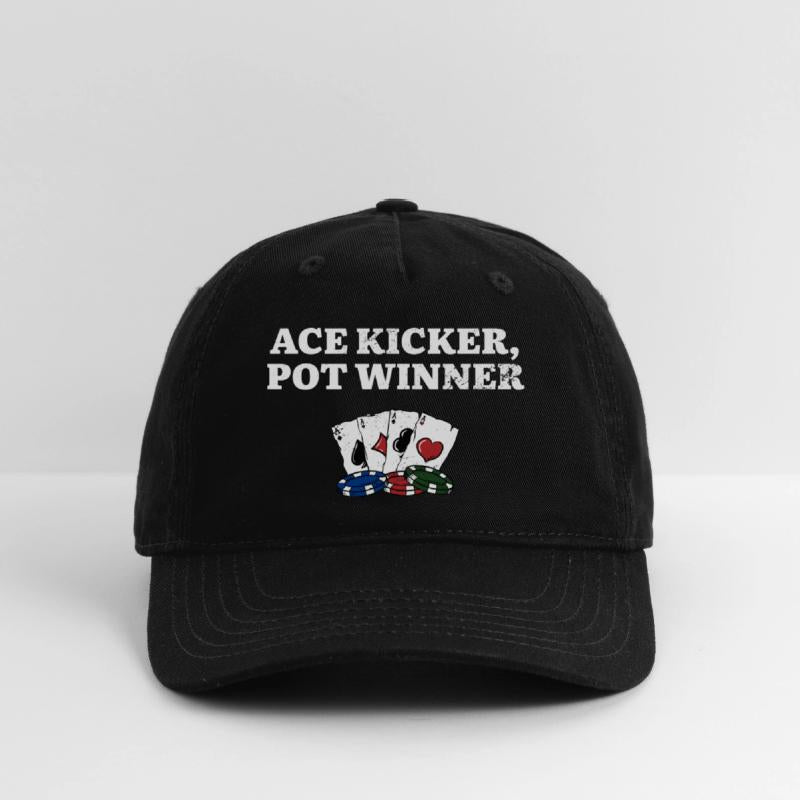 Ace Kicker Pot Winner Poker Card Games Poker