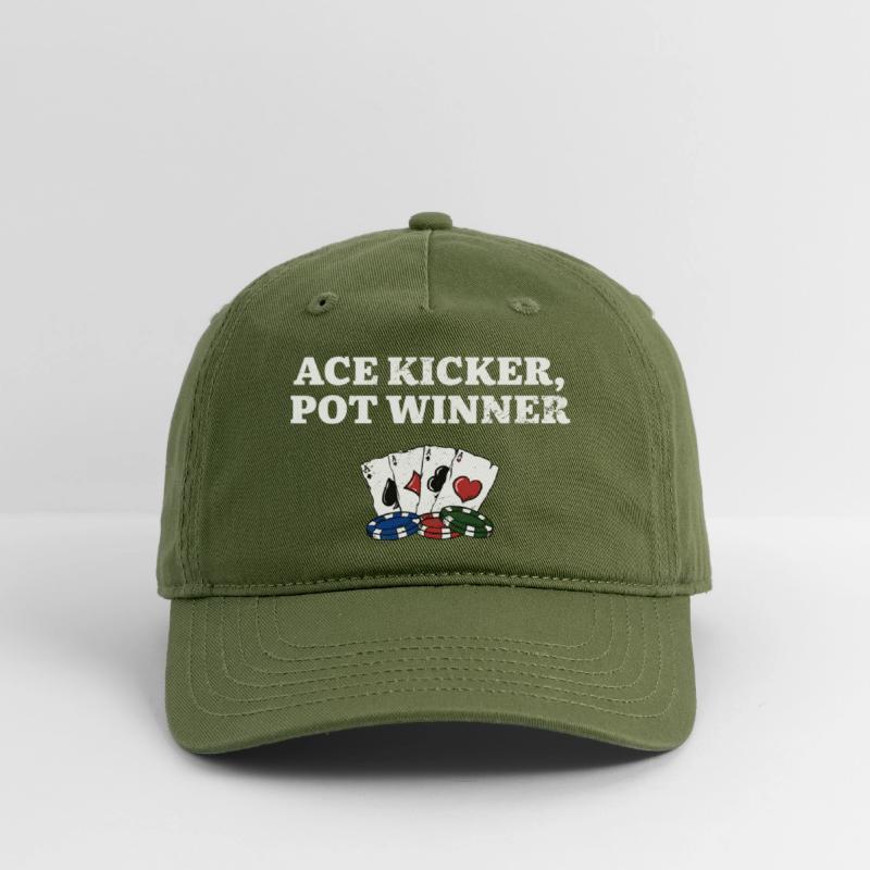 Ace Kicker Pot Winner Poker Card Games Poker