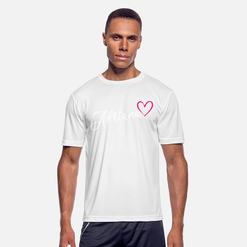 Adriana Name Pink Heart