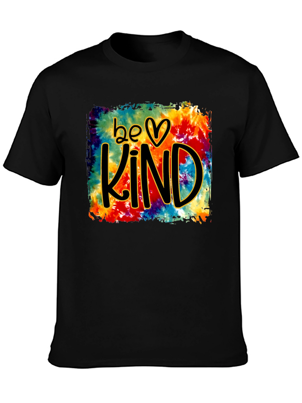 Be Kind Tie Dye Graphic T-Shirt