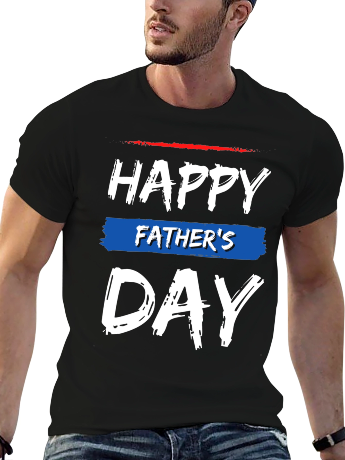 Happy Fathers Day Graphic T-Shirt