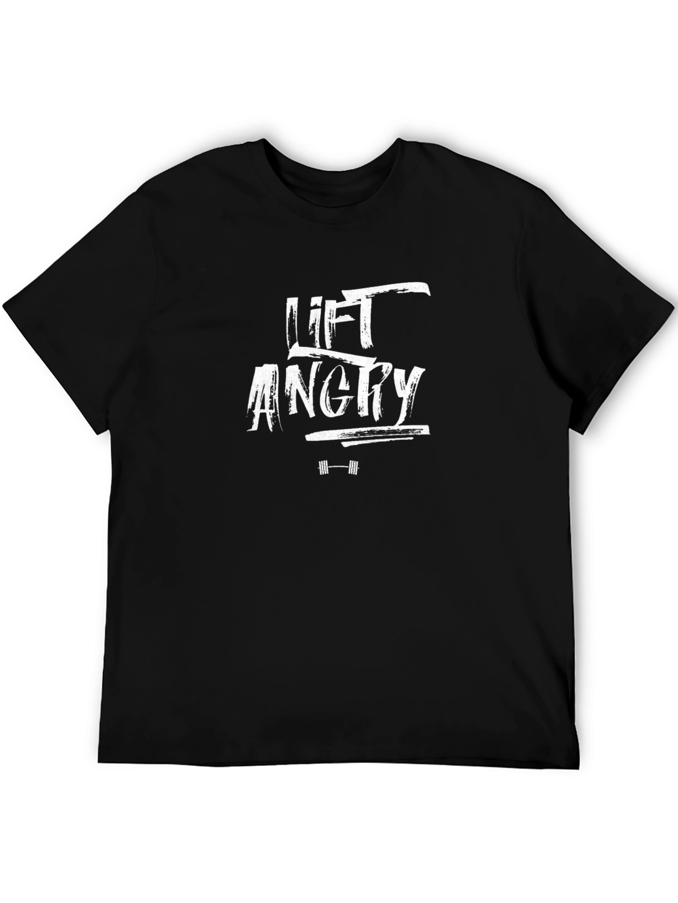 Lift Angry Black T-Shirt for Men