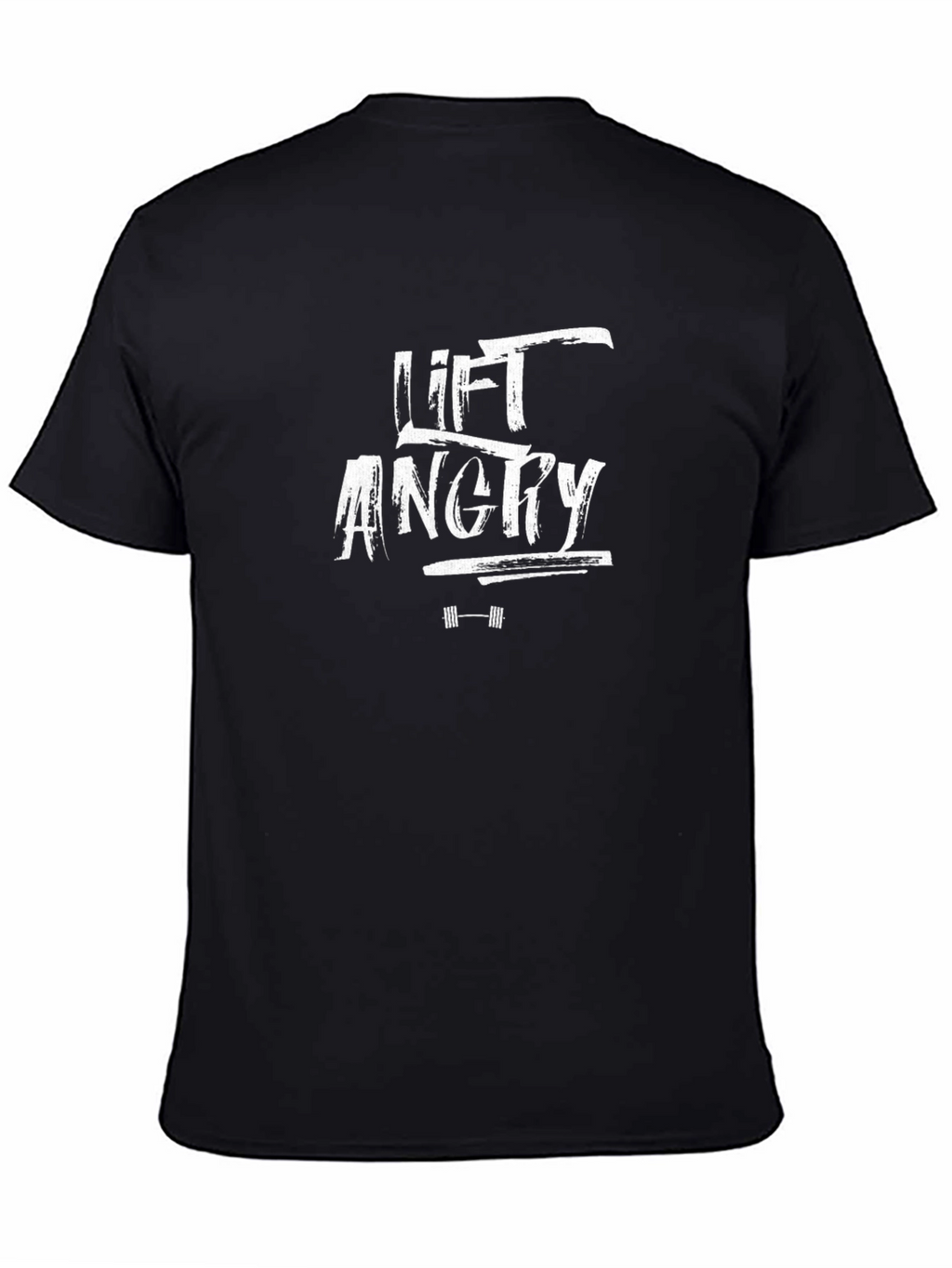Lift Angry Black T-Shirt for Men