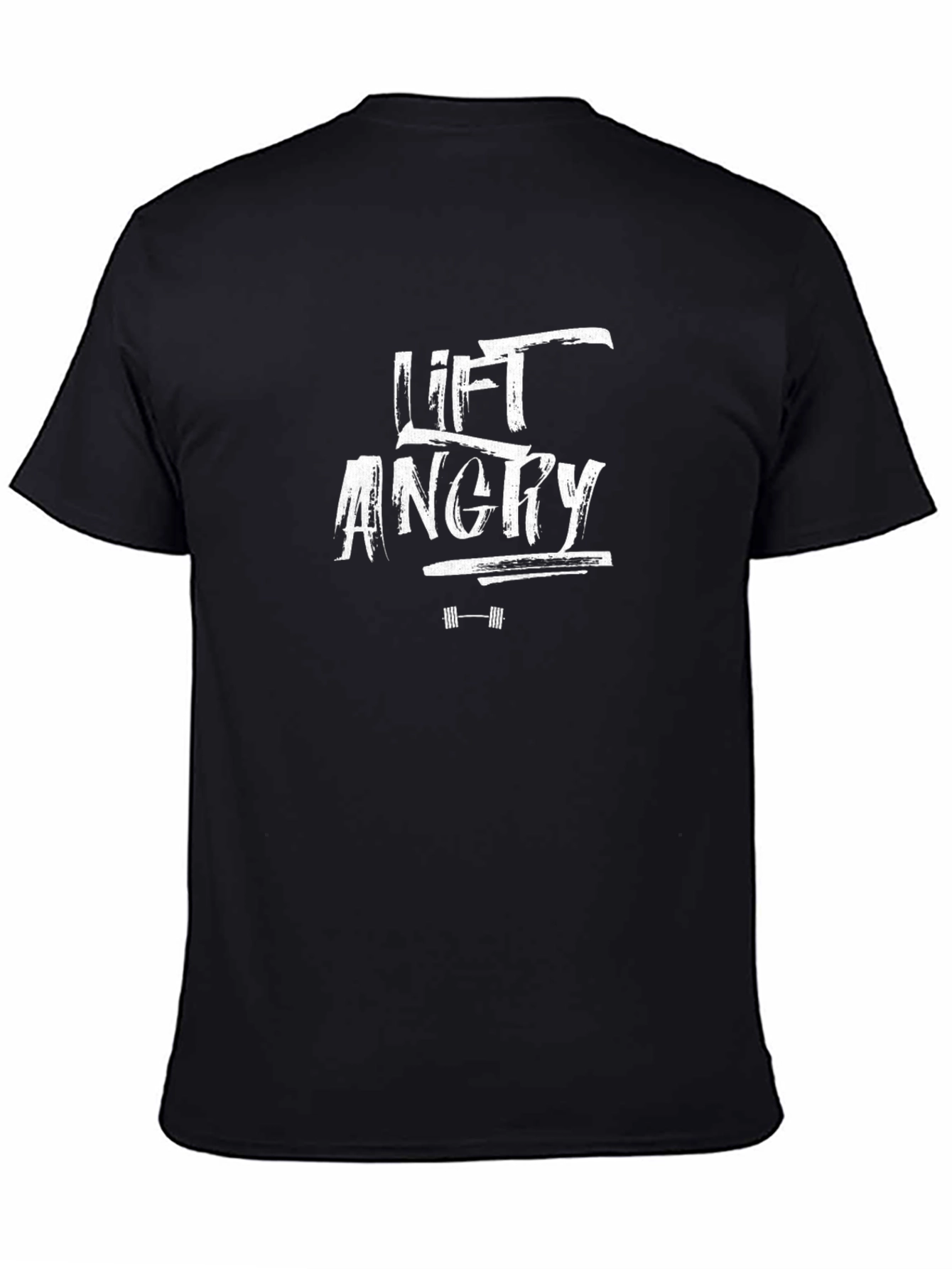 Lift Angry Black T-Shirt for Men